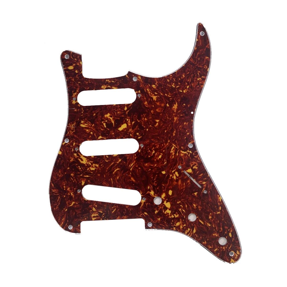 KAISH 8 Hole American Vintage Style Strat SSS Pickguard ST Guitar Pick Guard Scratch Plate for Strat/Stratocaster Vintage Tortoise โ image 1