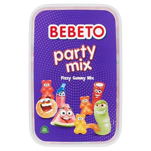 Bebeto Fizzy Party Mix (400g), Halal Certified Sweets, Pack of 1