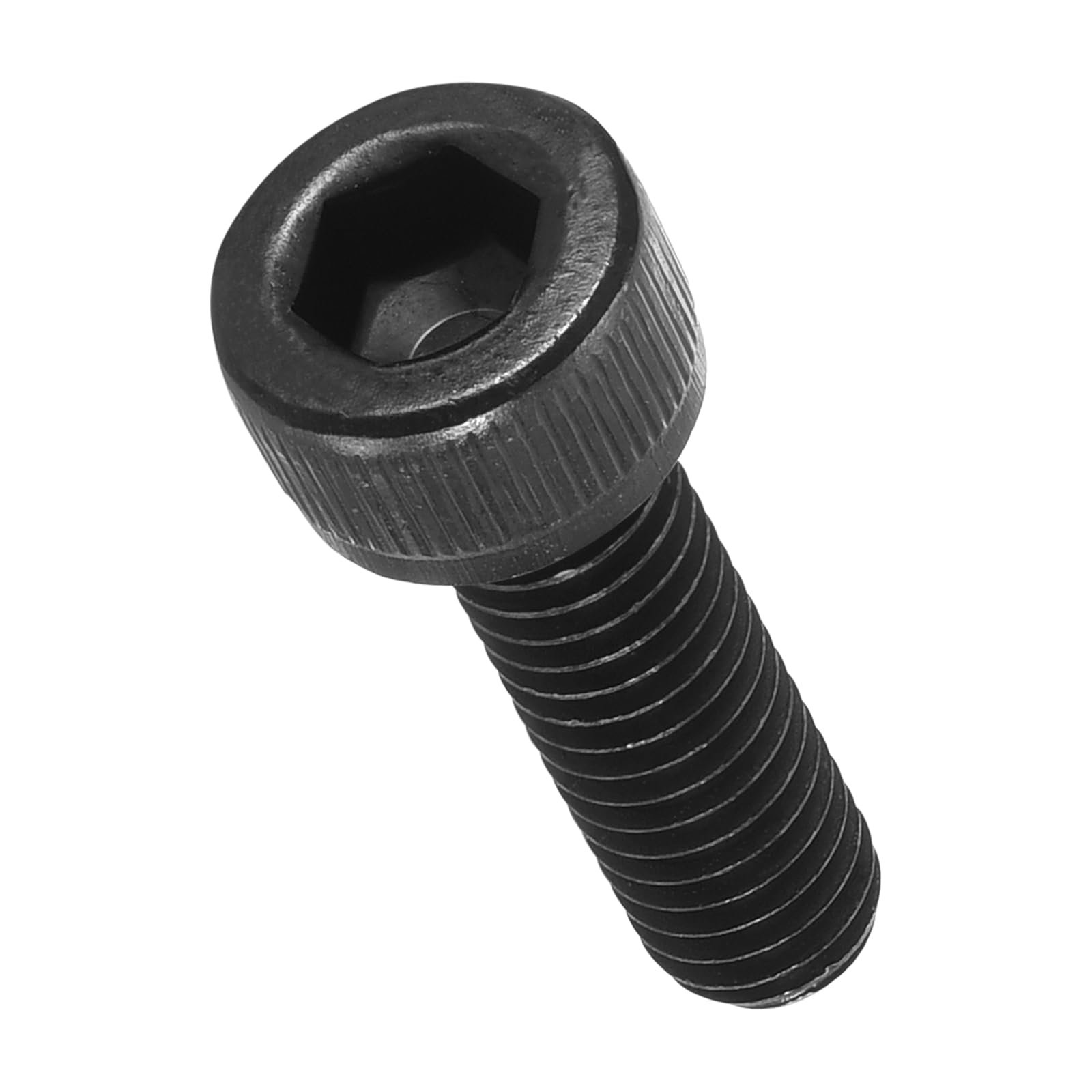METALLIXITY Socket Head Cap Screws(M6-1x20mm)50Pcs, Carbon Steel Allen Socket Drive DIN912/ISO4762 Metric Oxide - Machine Grade 12.9 Internal Hex Screw UNC Coarse, Black