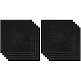 10 Pcs Cat Litter Box Filter, Cat Litter Odor Filters Cat Litter Boxes Charcoal Filter for Hooded Cat Litter Tray and Cat Box