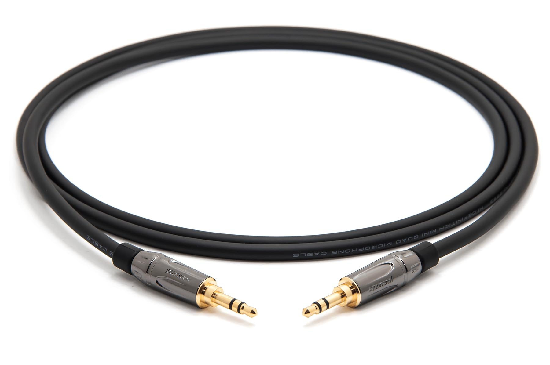 enoaudio Mogami 2893 Neglex HiFi Stereo Mini Cable | Amphenol 3.5 mm TRS Mini - 0.5 m