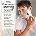 Era Organics Premium Shaving Soap Bar – Sulfate Free, Nourishing Plant Based Shave Soap for Men with Dry, Sensitive Skin (3.5 oz) Olive Oil, Palm Oil, Ginger Root & White Oak Bark in Sage Lemongrass