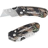 Knife Folding Camo Utility Green