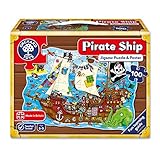 Pirate Ship Shaped Floor Puzzle