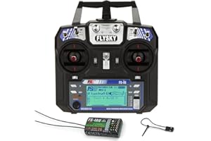 GoolRC Flysky FS-i6 AFHDS 2A 2.4GHz 6CH Radio System Transmitter for RC Helicopter Glider with FS-iA6 Receiver Mode 2