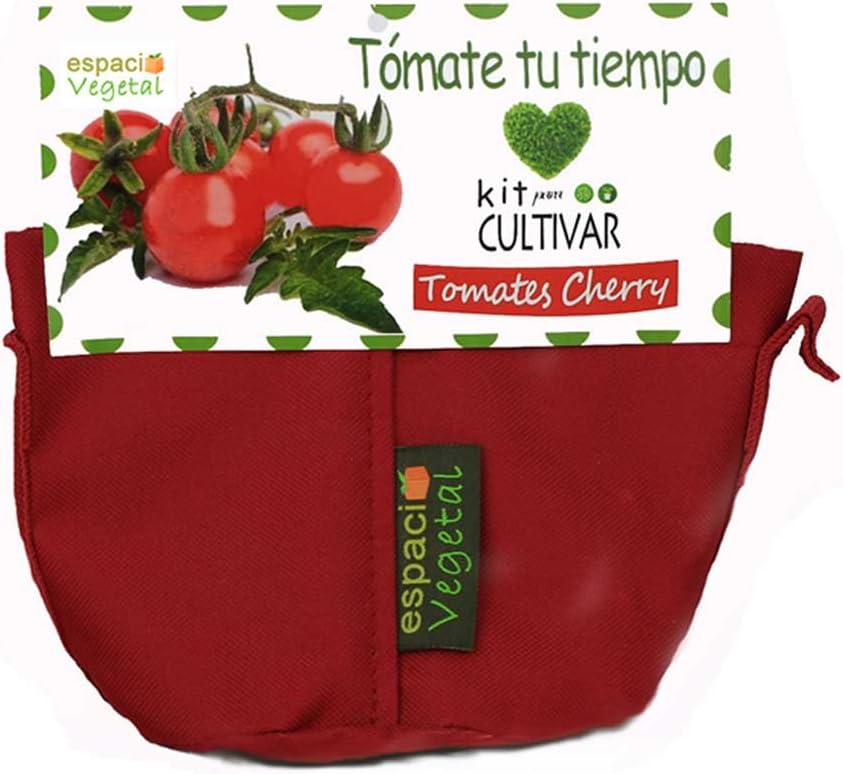 Kit cultivo Tomates Cherry. TÓMATE TU TIEMPO.: Amazon.es: Jardín