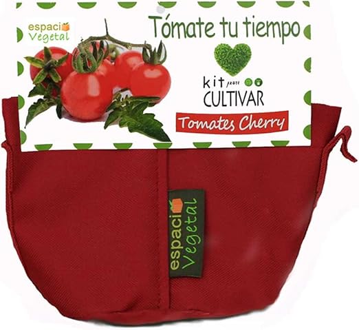 Kit cultivo Tomates Cherry. TÓMATE TU TIEMPO.: Amazon.es: Jardín