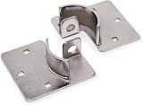 Maypole Heavy Duty Security Lock Chrome Hasp for Vans Sheds Garages 2kg view 5
