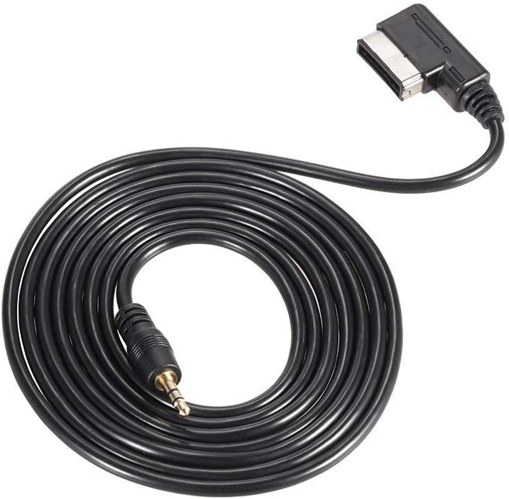 Tough Samurai - 3.5 mm Aux Cord for Audi, Volkswagen, Skoda Connects iPod, iPhone,Samsung Galaxy, Google Pixel,Huawei, LG V40, OnePlus to Audi, Volkswagen Car Stereo (2 Meter 6.5 Foot Long)