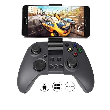 Amazon In Buy Mygt C04 Wireless Bluetooth Gamepad Controller F!   or Pc - amazon in buy mygt c04 wireless bluetooth gamepad controller for pc android and ps3 black online at low prices in india mygt reviews ratings
