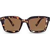 OPTOFENDY Reading Sunglasses for Women Men, Classic Full Lens Sun Readers UV400 Outdoor Sunglasses