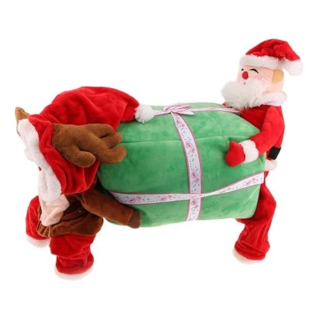 Yundxi Weihnachtsmannkostüm Hundekostüm Cosplay Kostüme Plüschkleidung Allerheiligen Weihnachten Pullover Pulli Weste Hoodie 