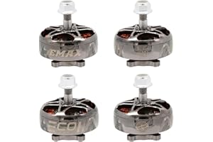 HAVCYBIN 4pcs EMAX ECOII Series ECO II 2807 6S 1300KV 5S 1500KV 4S 1700KV Brushless Motor for RC FPV Racing RC Drone Racing Quadcopter Spare Parts RC Parts (1300, Kilovolts)