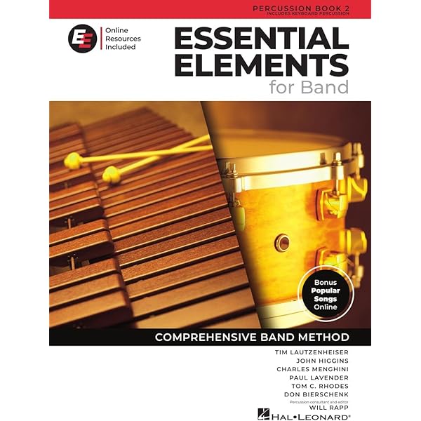 Essential Elements for Band Percussion Book 1 with EEi Online