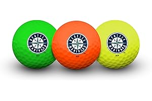 Team Effort Multi-Color Golf Balls Pack of 3 MLB