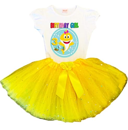baby shark 3rd birthday outfit