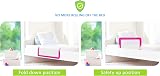 Littles Bed Guard Rail Toddler Child Baby Pink 83cm x 48.5cm Fits Single to King view 2