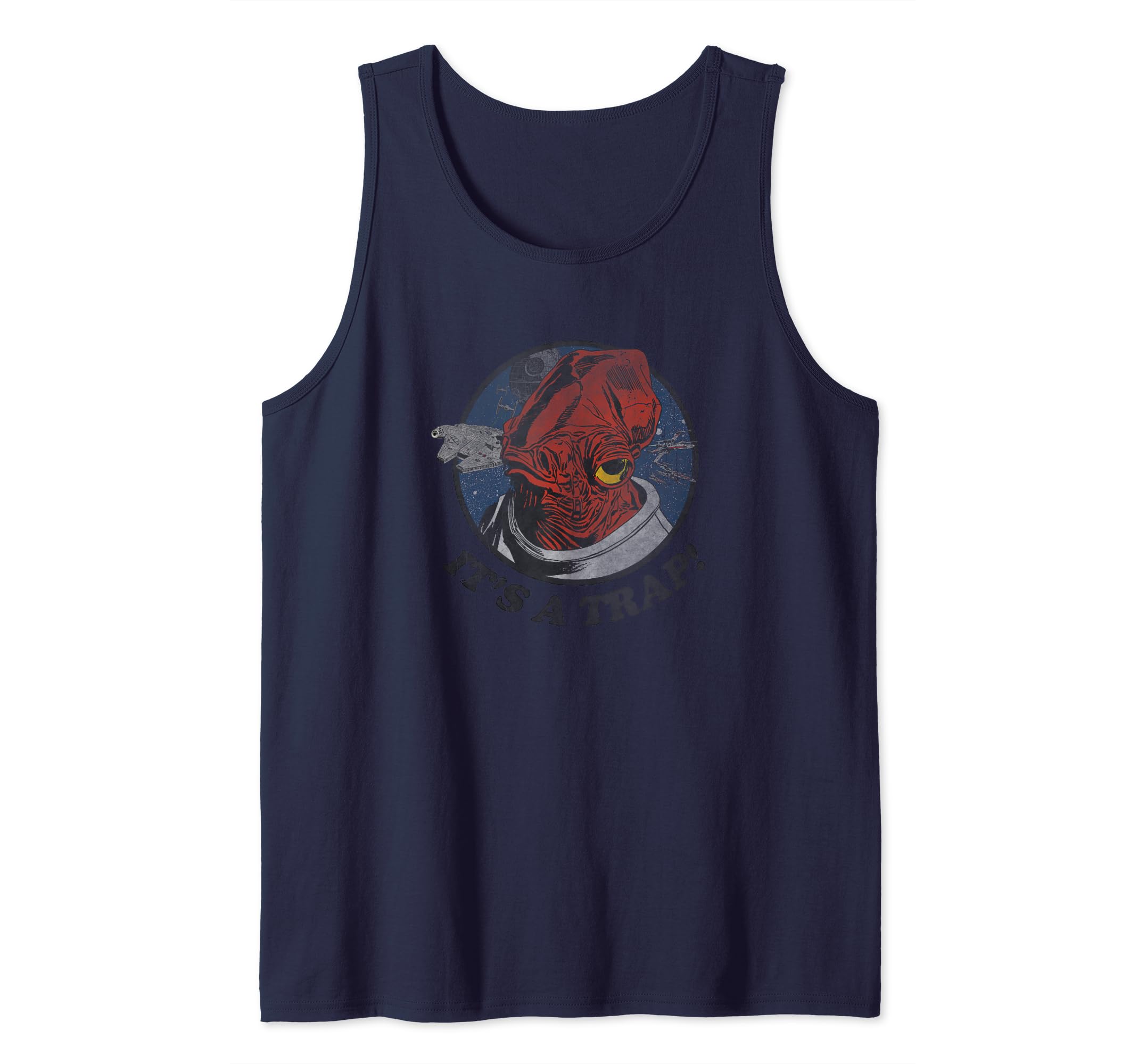 Star Wars Admiral Ackbar Falcon IT'S A TRAP! Tank Top