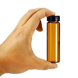 PATIKIL 40mL Reagent Media Bottle, 10 Pack Round