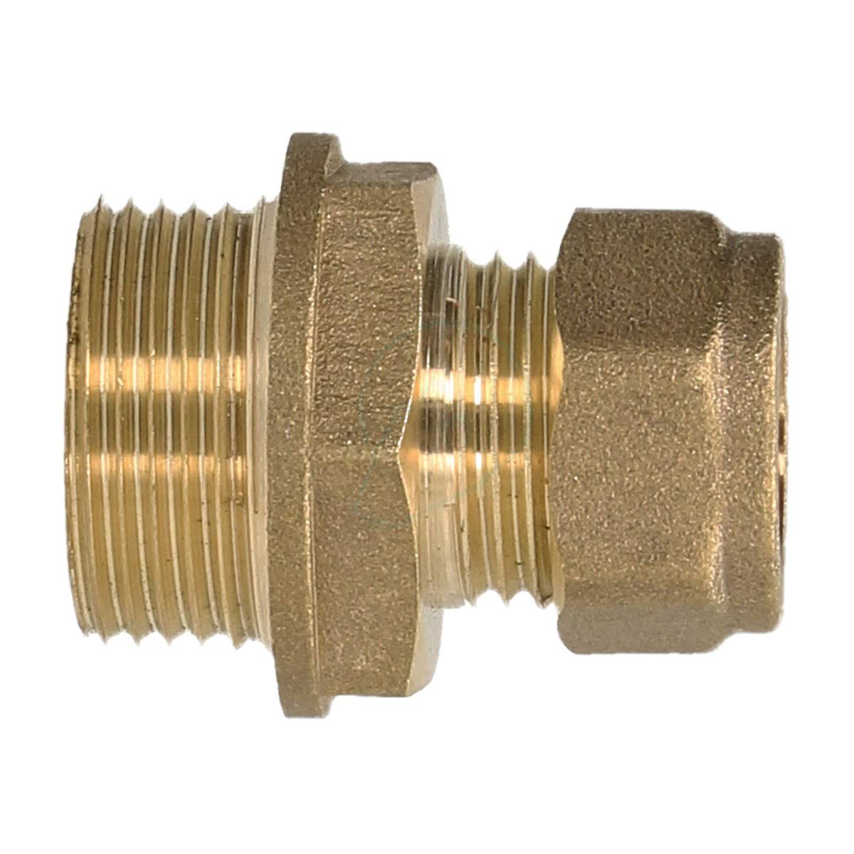 22mm x 1" Parallel Male Adapter