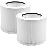 11020 HEPA Air Purifier Filter Replacement, Compatible with Clorox 11020 11021 12020 Air Cleaner Purifier, 2-in-1 High-Efficiency HEPA Replacement Filter, 2 Pack