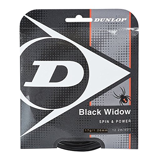 Black Widow Spin And Durability Biomimetic 17G Tennis String