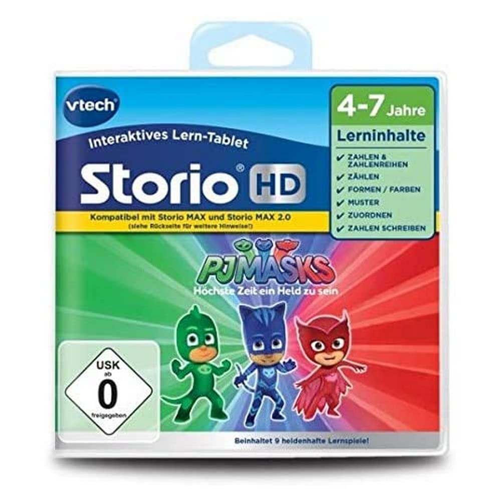 Vtech 80-271104 Storio Max Learning Game PJ Masks HD
