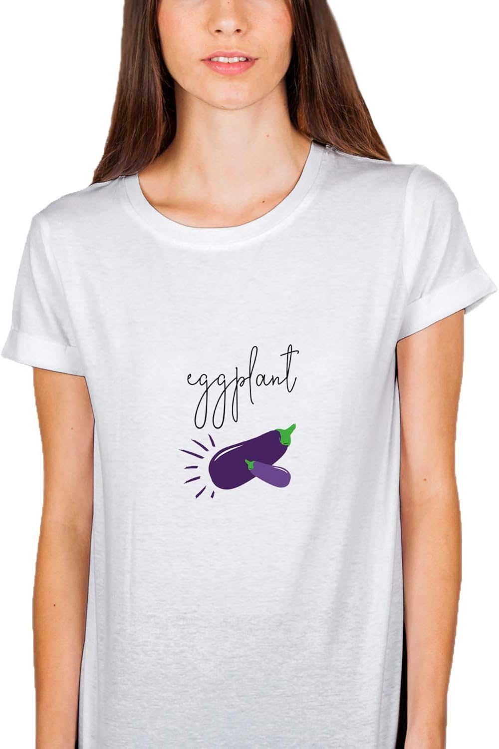 LumaShirts Eggplant Healthy Purple Veggie_004810 TShirt Shirt Tshirt