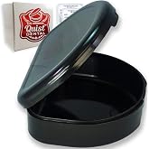 QUIST (TM) Solid Orthodontic Retainer Case (Black)