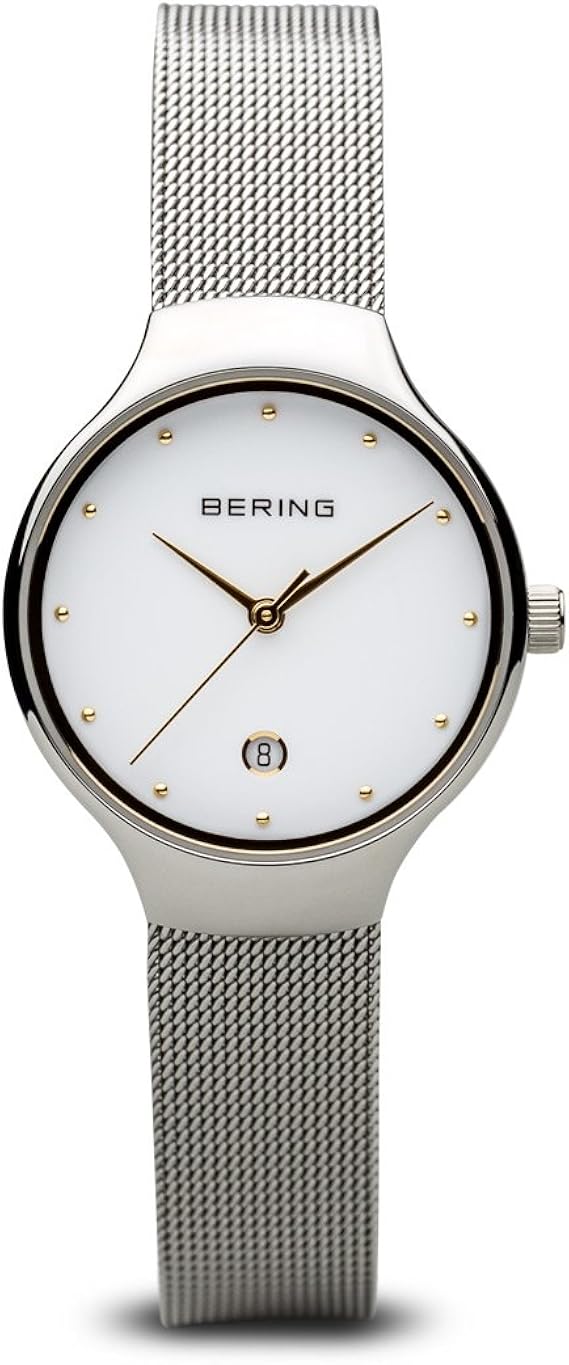 BERING Women's Analogue Quartz Watch with Stainless Steel Strap 13326