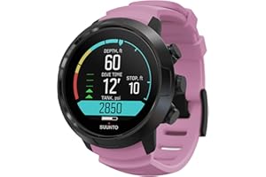 SUUNTO D5 Dive Computer with Color Screen and Exchangeable Straps, Wildberry