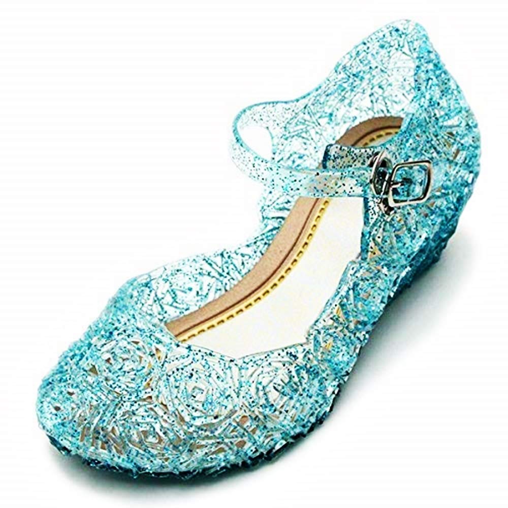 Calzature Suola 18 Cm Bambina Idea Regalo Natale Cenerentola Scarpe Frozen  Elsa Colore Blu con Glitter Carnevale Halloween Travestimento Cosplay  Principessa Anna urban-earth.co.uk