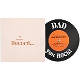 Bee! Father's Day card | Gifts for Dad from daughter, son, kids, wife | Vintage Dad Birthday card | You Rock! - For the Record Vinyl Card