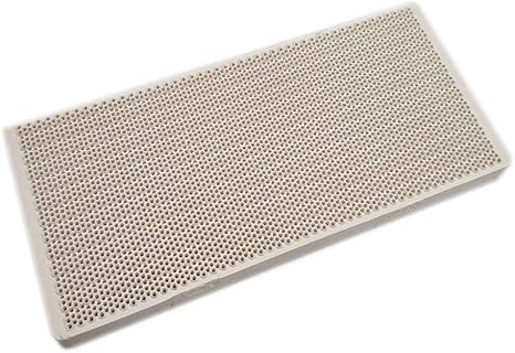 meter star hochwirksame gas heizelemente brennende keramikplatte 165 x 75 x 14 mm wabenstruktur infrarotbrenner ersatz amazon de kuche haushalt wohnen