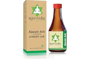ayurvedix Organic Ajwain Ark, Carom Seeds Distillate - (Pack of 1, 6.76oz)
