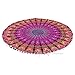 Eyes of India - Mandala Floor Pillow Cover Meditation Cushion Seating Throw Hippie Round Colorful Decorative Bohemian Indian Pouf Ottoman Handmade Cover ONLY (A1 Purple 2, 32