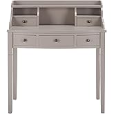 Safavieh American Homes Collection Landon Quartz Grey Writing Desk