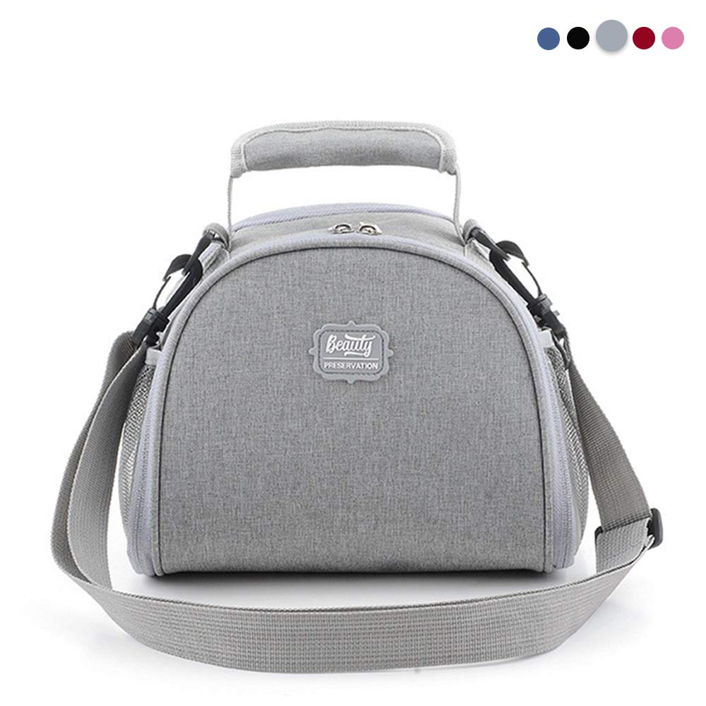 Borsa Termica Per Il Pranzo Portatile - Morbida, Isolata, Con Tasca Frontale, Priva Di BPA, Per Ufficio, Lavoro E Picnic
