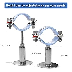 AKIHISA 2-1/4 Inch Ceiling Mount Pipe Support,2