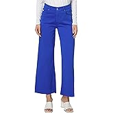 AG Adriano Goldschmied Womens Saige High Rise Straight Wide Leg Jean