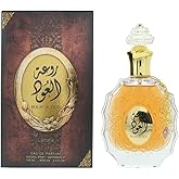 Lattafa Rouat Al Oud for Unisex Eau de Parfum Spray, 3.4 Ounce