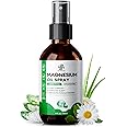 iMATCHME Magnesium Oil Spray - Magnesium Spray for Feet & Body, Leg Cramps, Joint Health & Sleep Support, Nourish Skin - Pure, Topical and Natural Oil from Ancient Minerals, 4oz