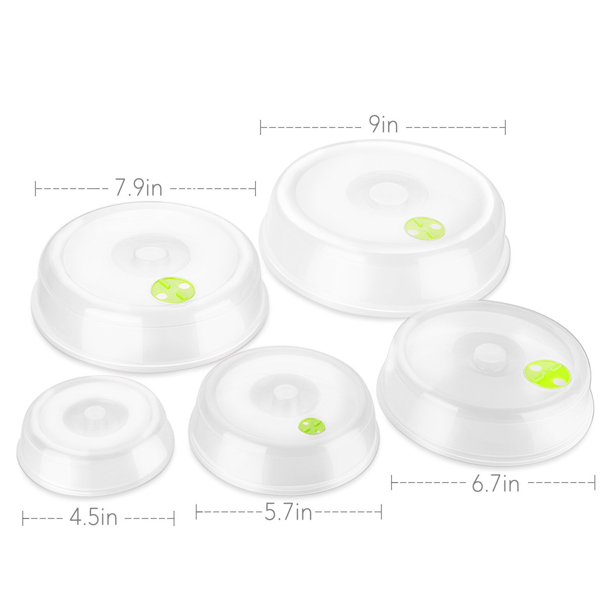 Amazon.com: OBVIS - Cubierta para placas de microondas, tapa ...