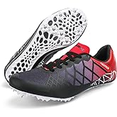 Ifrich Mens Womens Boys Girls Spikes Athletics Racing Running Shoes Track and Field Sneaker …