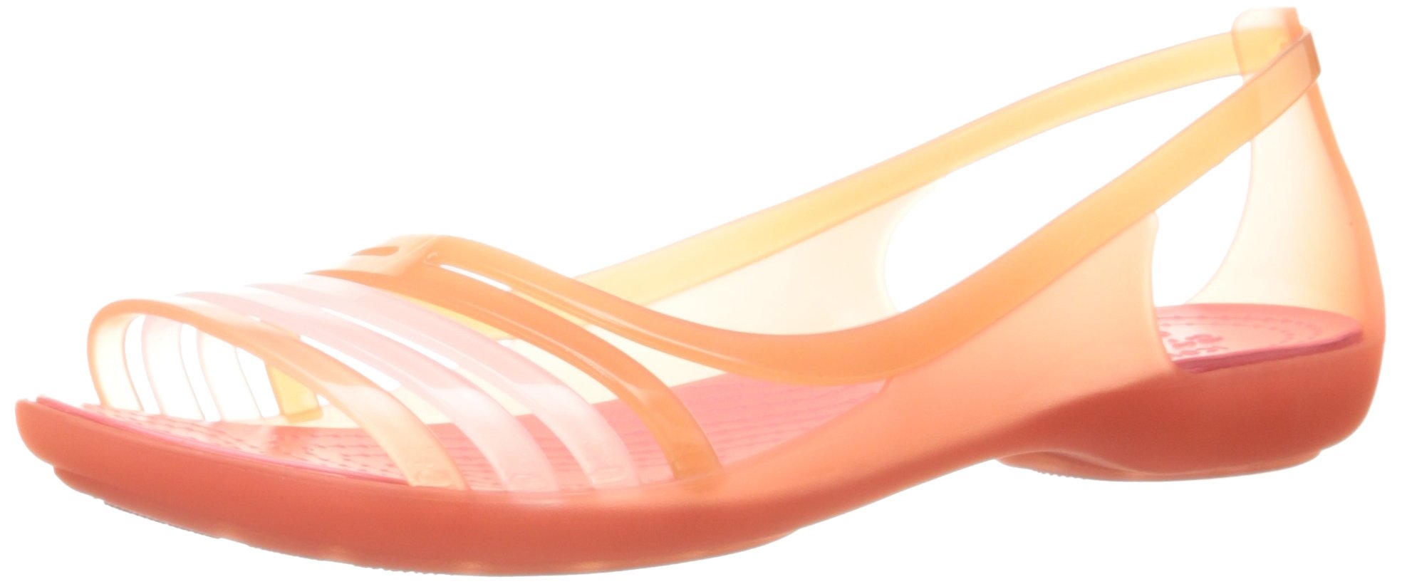 crocs huarache flat jelly sandals