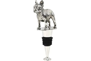 LYWUU French Bulldog Frenchie Dog Wine Bottle Stopper, Wine Gifts French Bulldog Gifts Birthday Gifts for Men Women Dog Lovers, Wine Stopper for Wine Champagne Prosecco, Wine Accessories