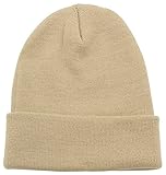 PZLE Warm Winter Hat Knit Beanie Skull Cap Cuff