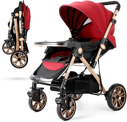 red stroller for baby boy