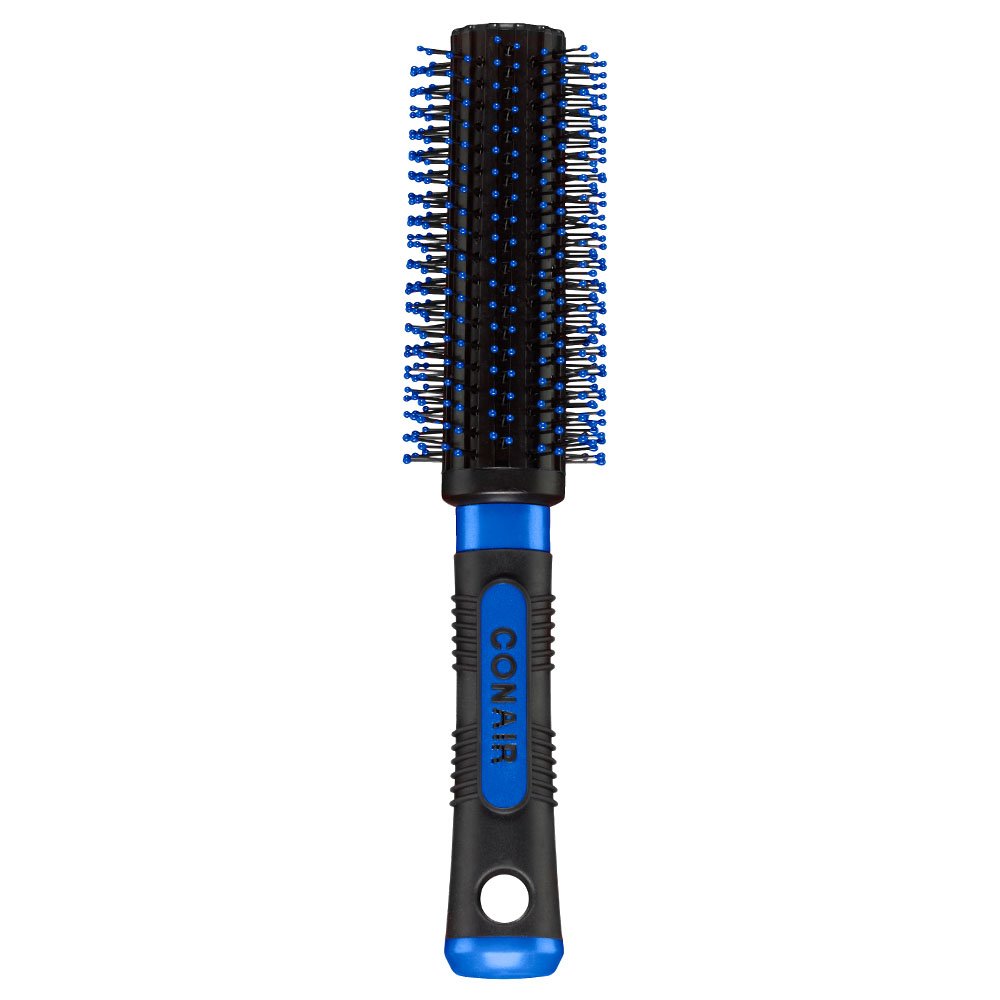 Conair Brush Gel Grips Soft Gel Handle Round Tourmaline