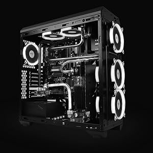 Pack of 5 Led case fans